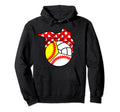 Baseball Softball Volleyball Player Mom Hoodie - Minimalist Print Unisex - T-Shirt, Sweatshirt, Hoodie