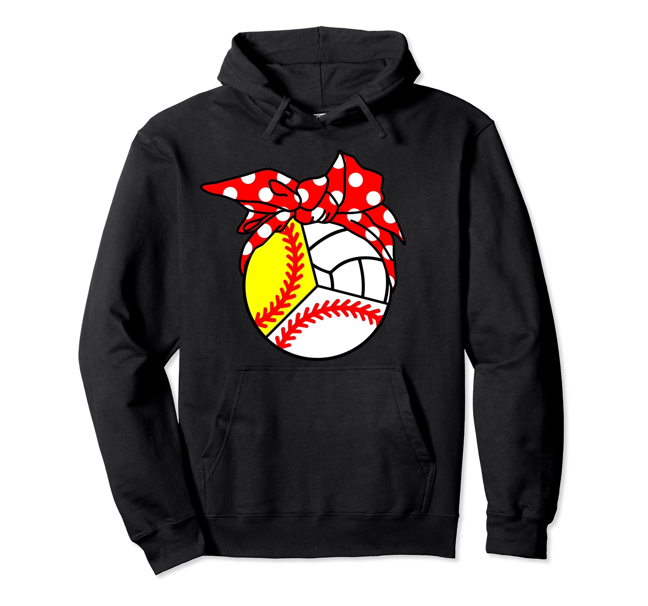Baseball Softball Volleyball Player Mom Hoodie - Minimalist Print Unisex - T-Shirt, Sweatshirt, Hoodie