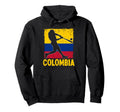 Colombian Baseball Player Colombia Flag Hoodie - Trendy Graphic for Adults - T-Shirt, Sweatshirt, Hoodie