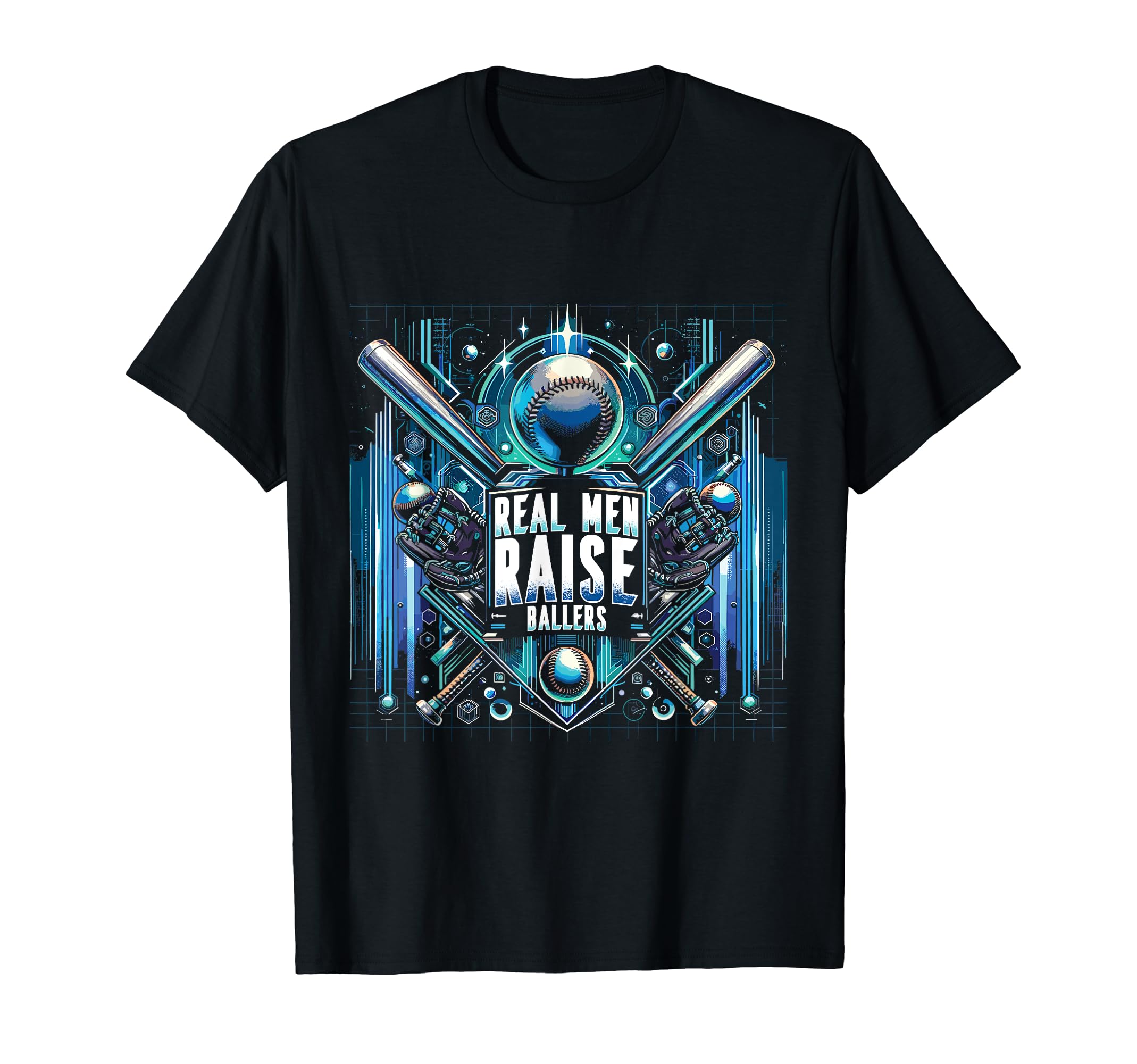 Baseball Father Fathers Day Gift T-Shirt - Unique Graphic Men Women - T-Shirt, Sweatshirt, Hoodie