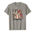 Base Ball Mama Leopard Baseball Mom T-Shirt - Novelty Apparel for Adults - T-Shirt, Sweatshirt, Hoodie