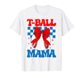 Groovy Tball Mom Softball T Ball T-Shirt - Fun Novelty Design for Adults - T-Shirt, Sweatshirt, Hoodie