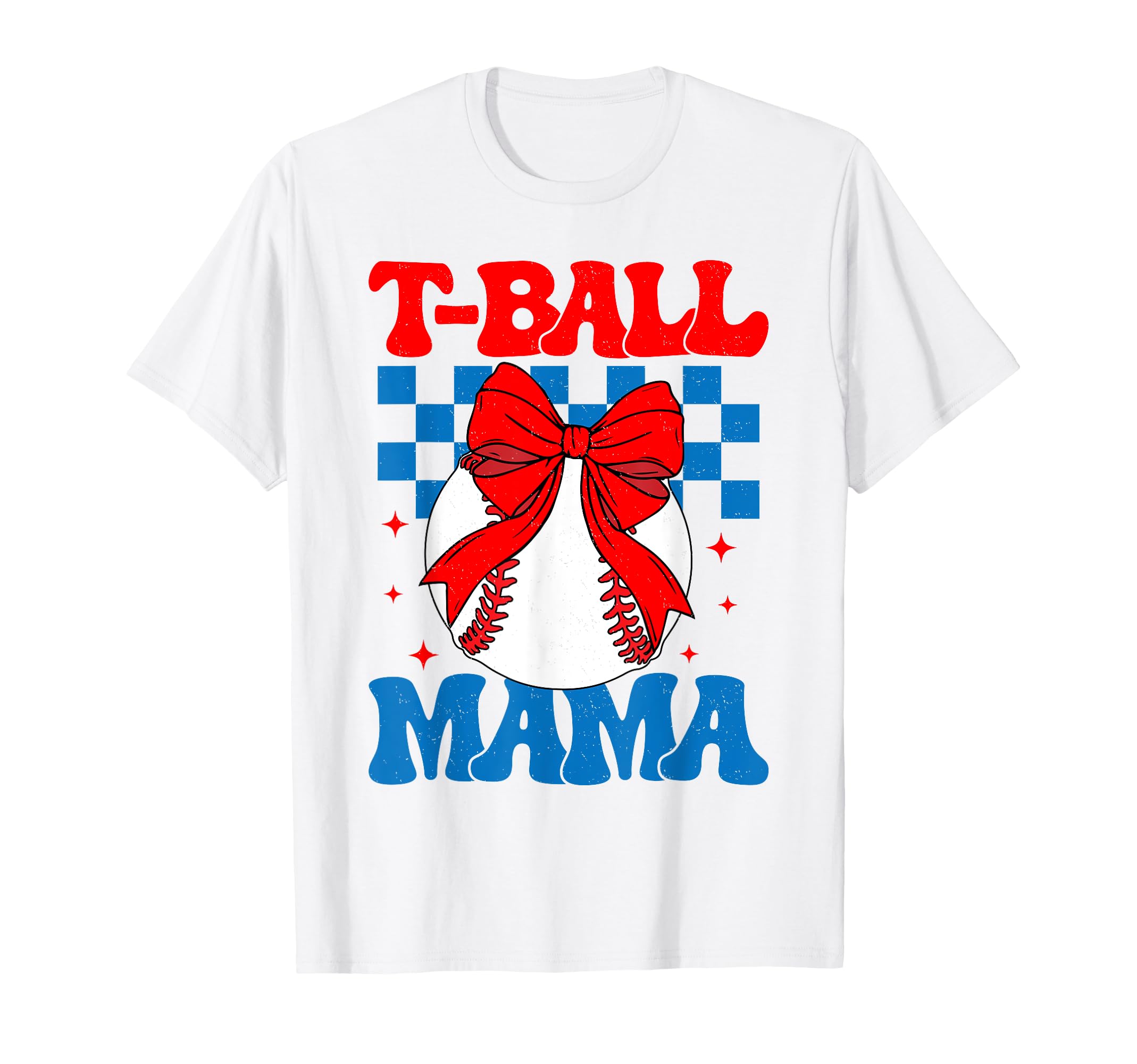 Groovy Tball Mom Softball T Ball T-Shirt - Fun Novelty Design for Adults - T-Shirt, Sweatshirt, Hoodie