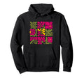 Boho Abstract Flowers Bohemian Hoodie - Trendy Graphic Unisex - T-Shirt, Sweatshirt, Hoodie