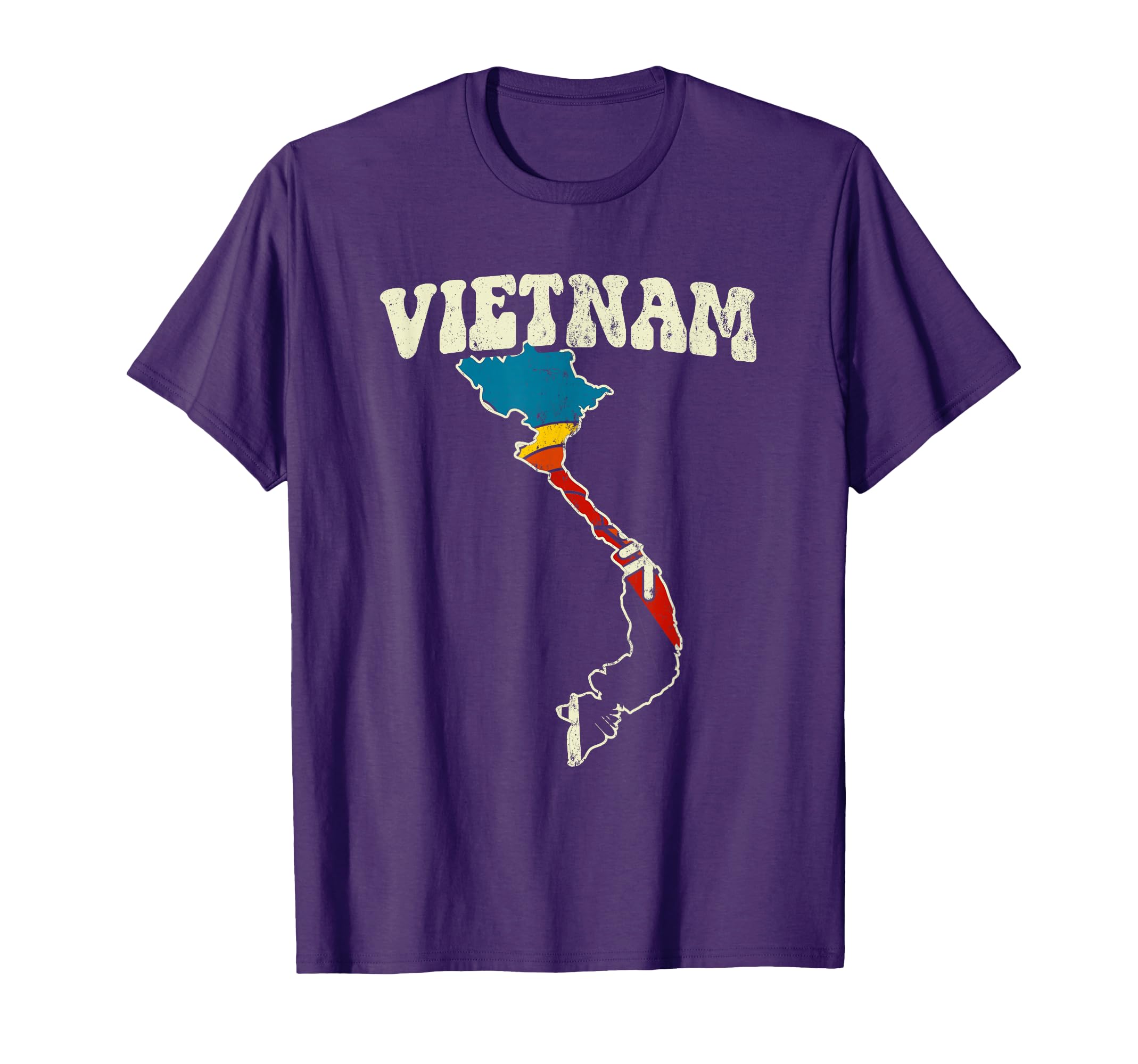 Vietnam Vietnamese Country Rainbow T-Shirt - Novelty Apparel for Adults - T-Shirt, Sweatshirt, Hoodie