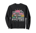 Back To 80S Cassette Boombox Vibes Sweatshirt - Unique Graphic Men Women - T-Shirt, Sweatshirt, Hoodie