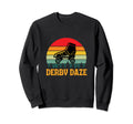 Derby Daze Roller Derby Player Sweatshirt - Trendy Graphic for Adults - T-Shirt, Sweatshirt, Hoodie