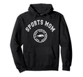 Eat Sleep Sports Mom Hockey Cheer Hoodie - Casual Everyday Wear Men Women - T-Shirt, Sweatshirt, Hoodie