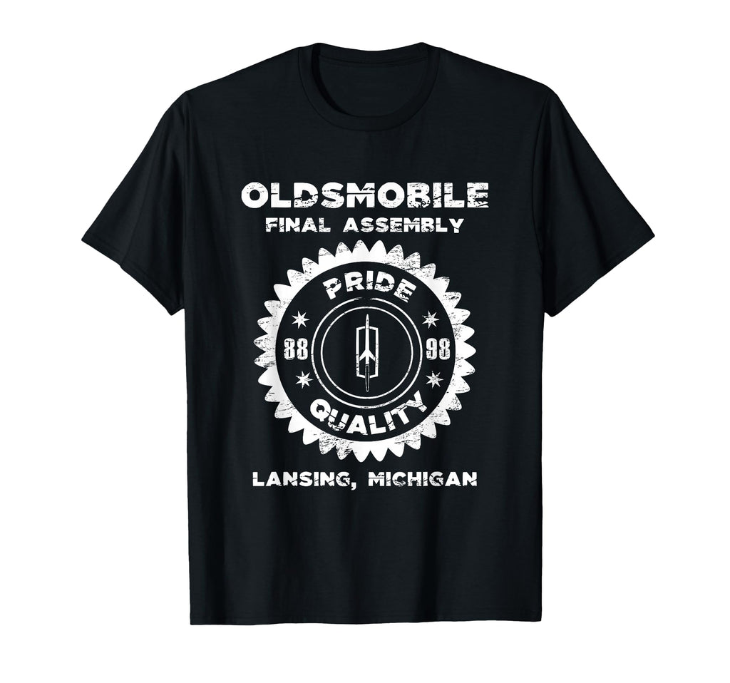 Oldsmobile Motors Final Assembly Car T-Shirt - Aesthetic Graphic Unisex - T-Shirt, Sweatshirt, Hoodie