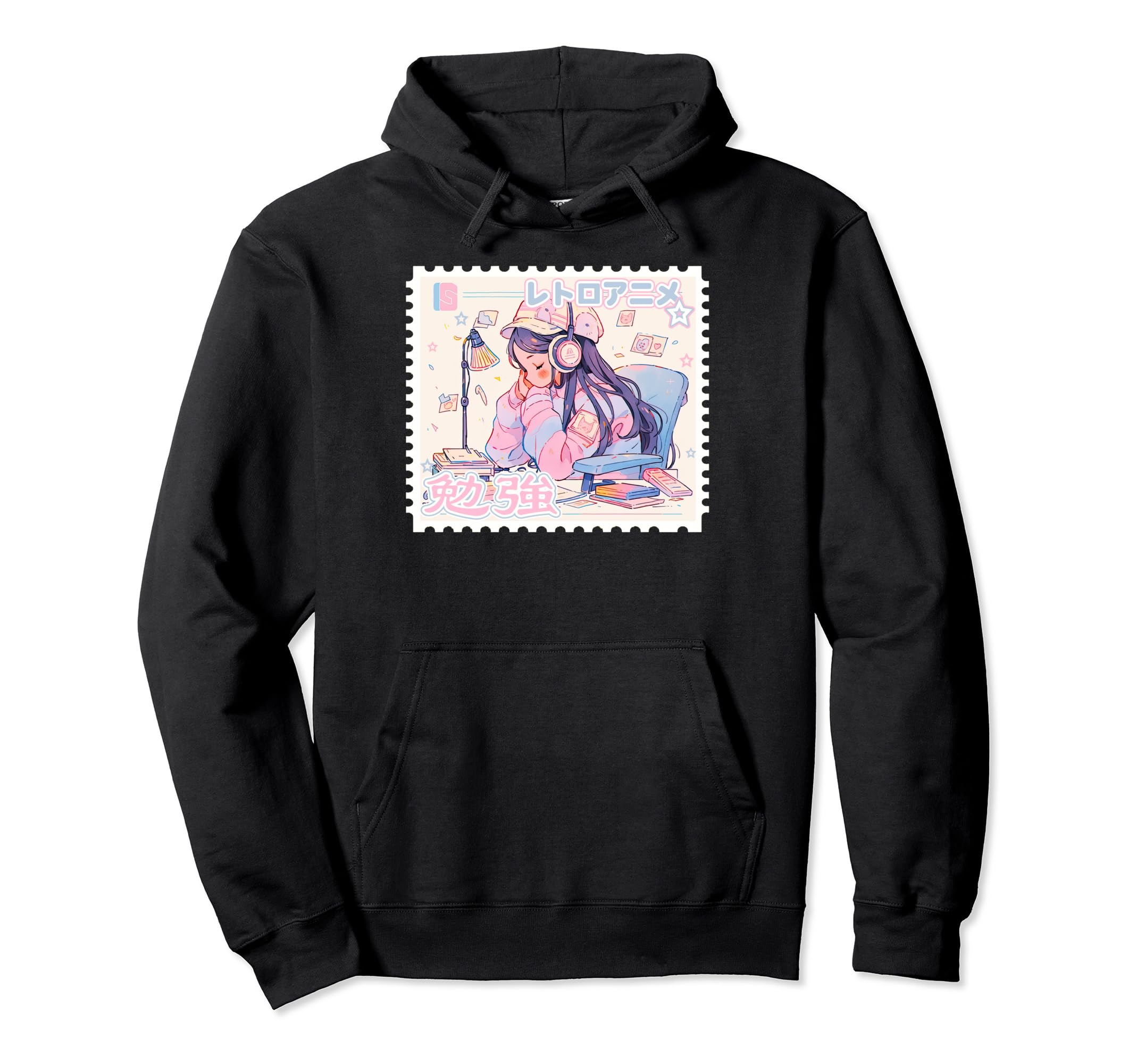 Kawaii Anime Music Lover Y2K Aesthetic Hoodie - Streetwear Style Men Women - T-Shirt, Sweatshirt, Hoodie