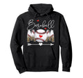 Funny Baseball Mom Leopard Baseball Mama Hoodie - Graphic Print Men Women - T-Shirt, Sweatshirt, Hoodie