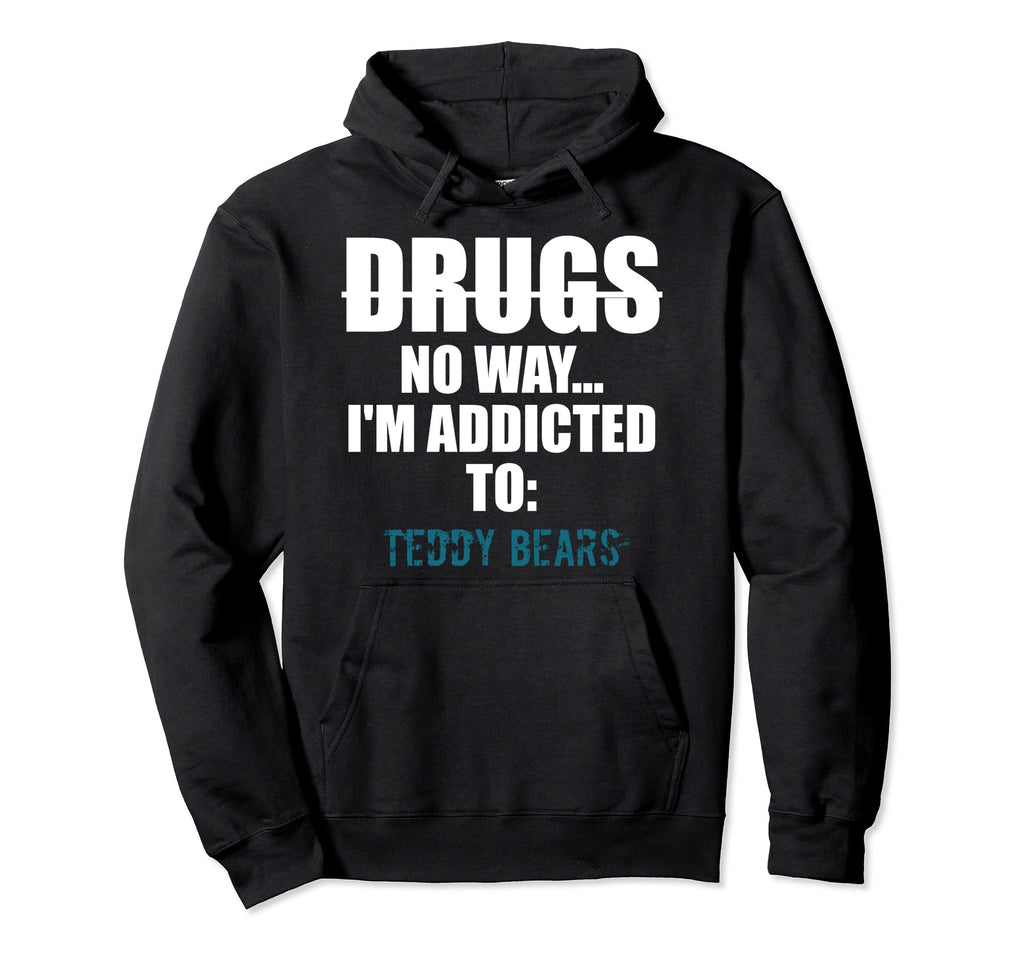 Teddy Bears Collecting Distressed Hoodie - Streetwear Style for Adults - T-Shirt, Sweatshirt, Hoodie