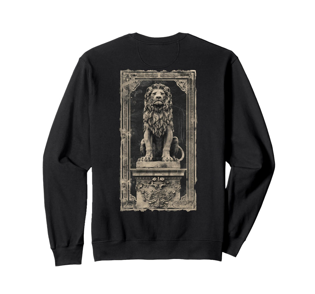Y2K Back Streetwear Lion Sweatshirt - Unique Graphic for Adults - T-Shirt, Sweatshirt, Hoodie