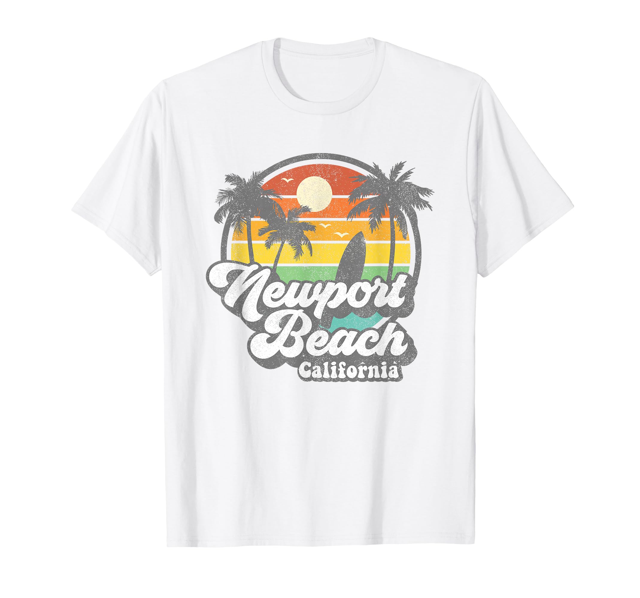Newport Beach California Ca Surfing T-Shirt - Casual Everyday Wear Unisex - T-Shirt, Sweatshirt, Hoodie