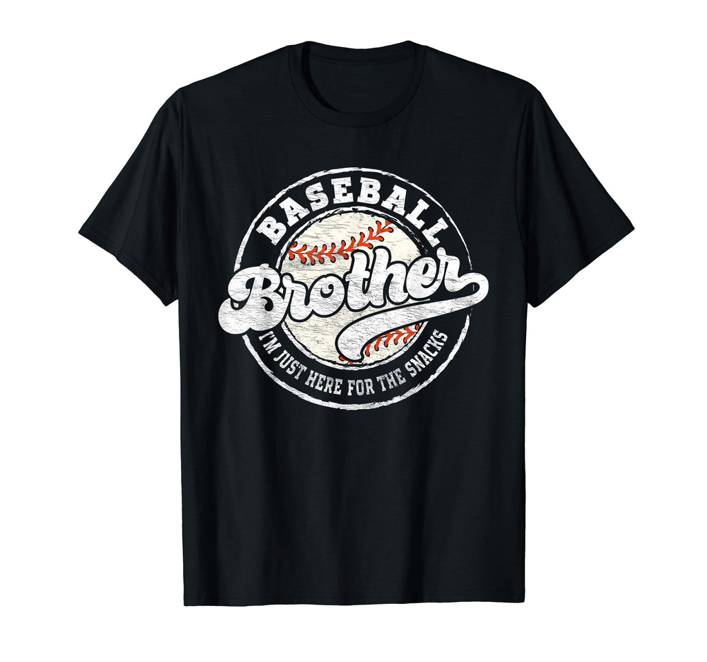 Baseball Brother Matching Family Just T-Shirt - Unique Graphic Men Women - T-Shirt, Sweatshirt, Hoodie