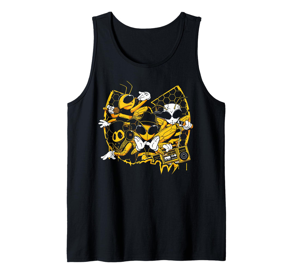 Bees Hip Hop Old School Rap Music Lover T-Shirt - Unique Graphic Unisex - T-Shirt, Sweatshirt, Hoodie
