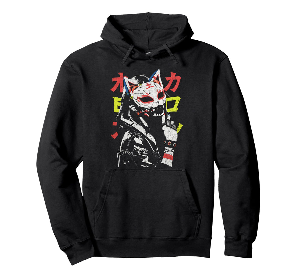 Japanese Streetwear Cyberpunk Y2K Hoodie - Minimalist Print Unisex - T-Shirt, Sweatshirt, Hoodie
