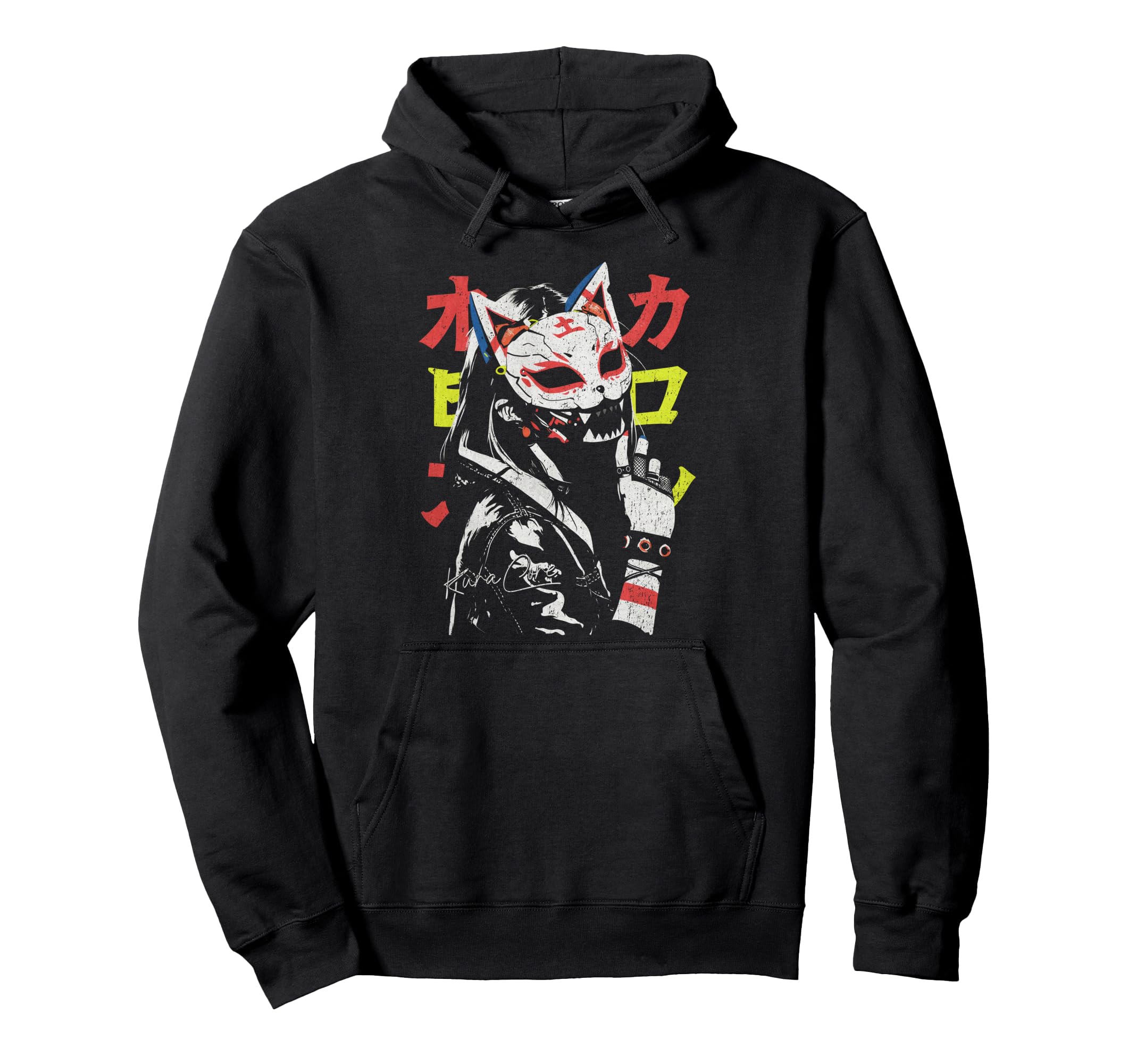 Japanese Streetwear Cyberpunk Y2K Hoodie - Minimalist Print Unisex - T-Shirt, Sweatshirt, Hoodie