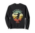 Handball Sis Distressed Handball Sweatshirt - Fun Novelty Design Men Women - T-Shirt, Sweatshirt, Hoodie