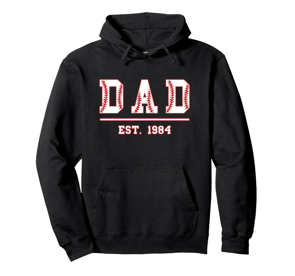 Dad Est 1984 Funny Sports Year Hoodie - Aesthetic Graphic Unisex - T-Shirt, Sweatshirt, Hoodie
