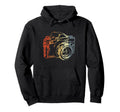 Analog Photography Camera Drawing Hoodie - Custom Art Print Men Women - T-Shirt, Sweatshirt, Hoodie