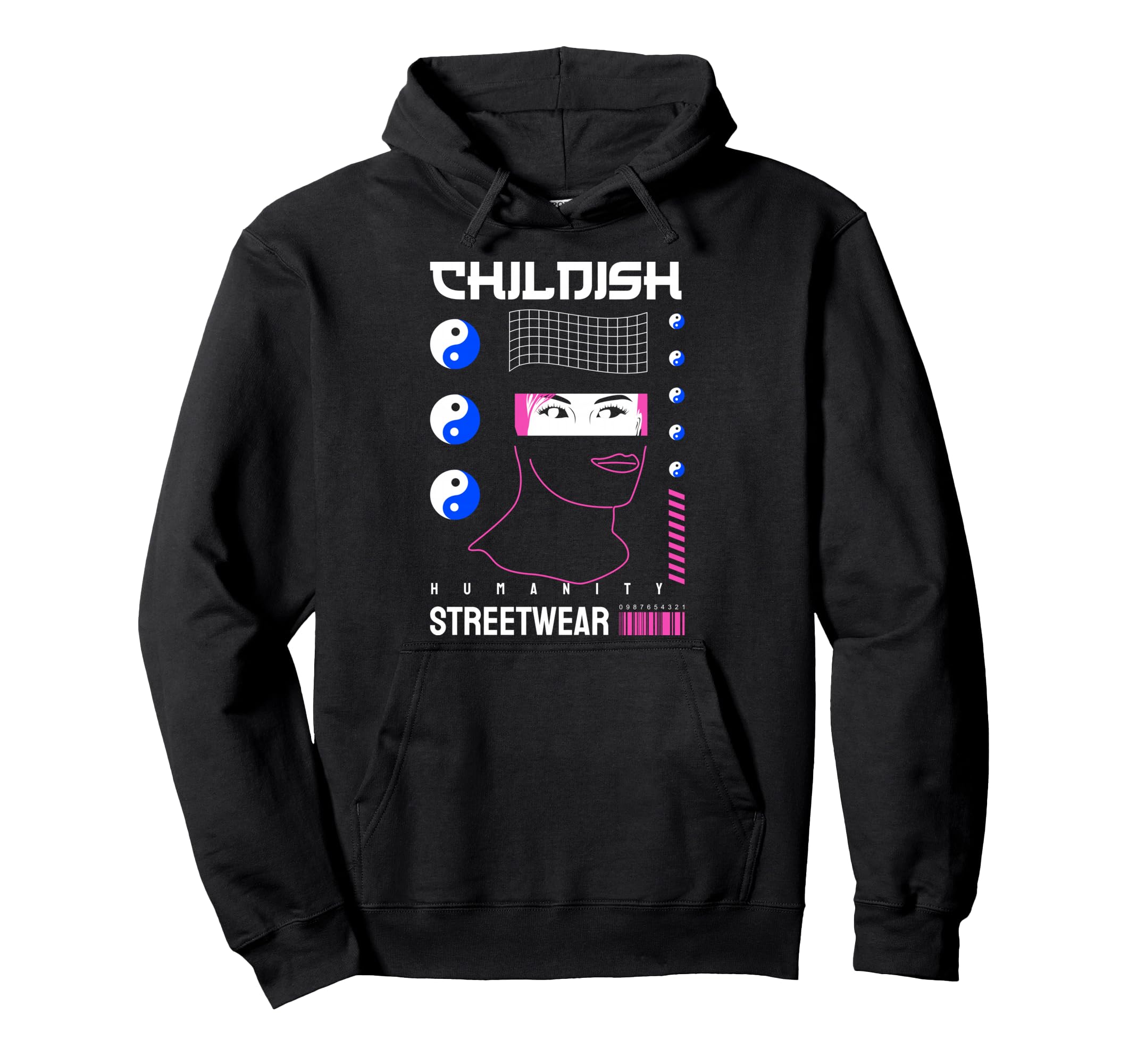 Childish Aesthetic Edgy Streetwear Hoodie - Custom Art Print Men Women - T-Shirt, Sweatshirt, Hoodie