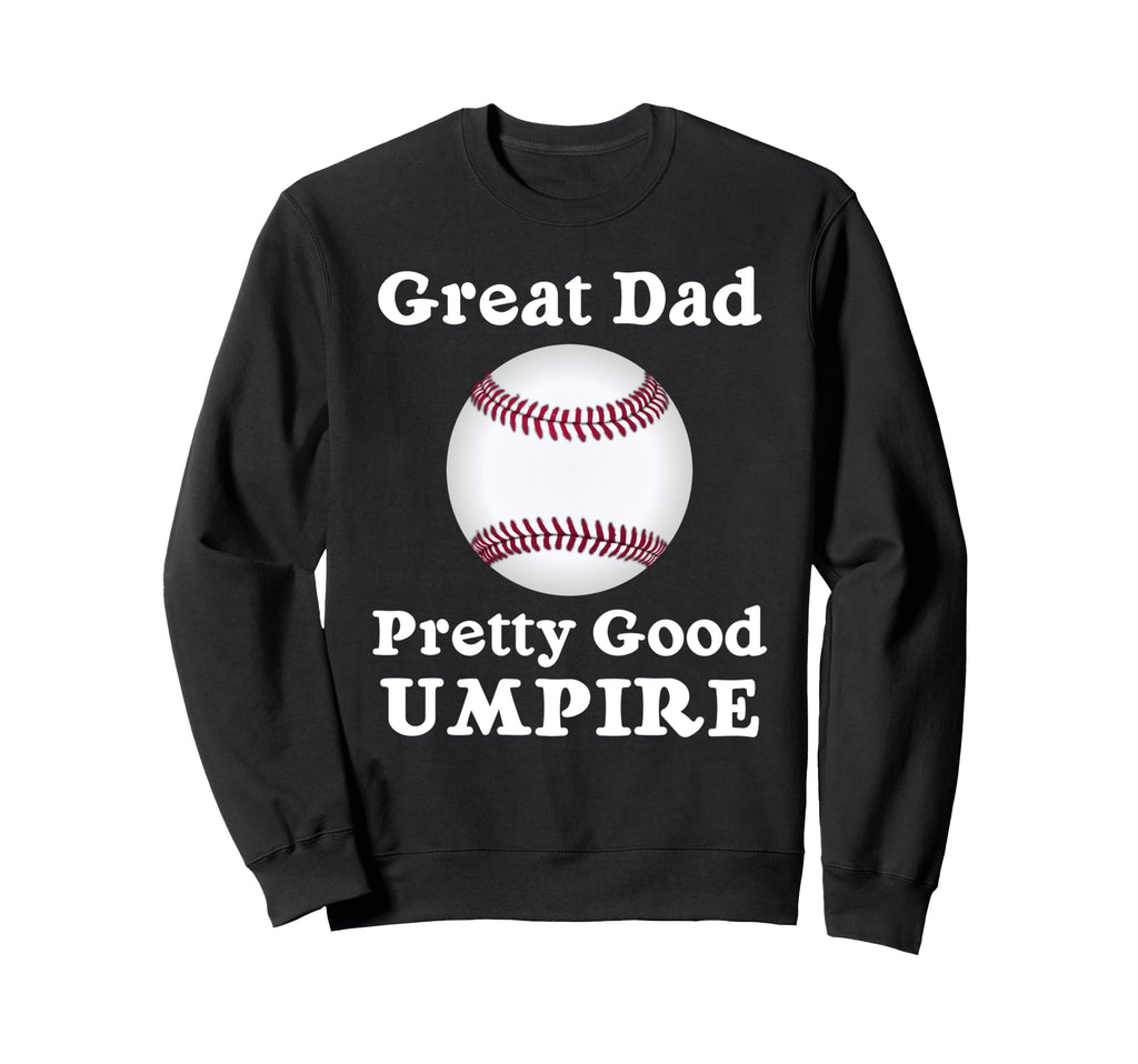 Baseball And Softball Umpire Sweatshirt - Minimalist Print for Adults - T-Shirt, Sweatshirt, Hoodie