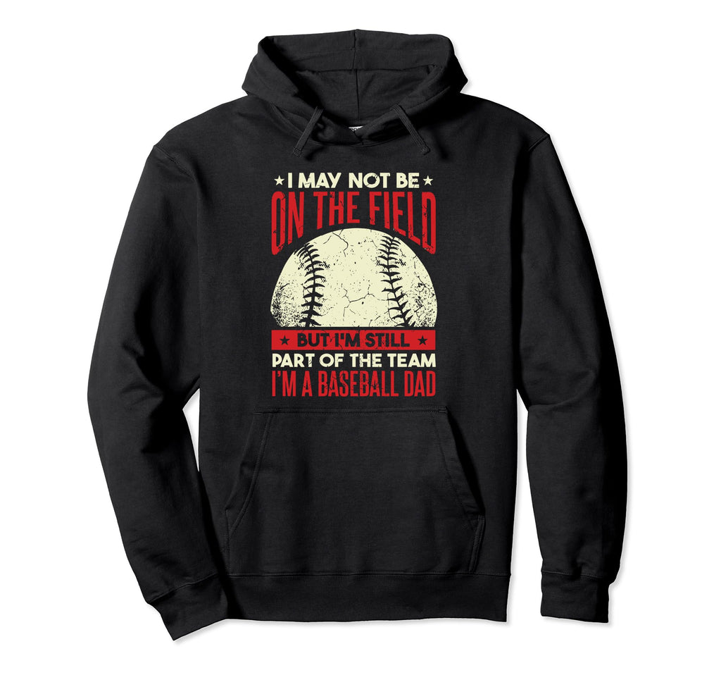 Funny Baseball Dad Baseball Father Hoodie - Minimalist Print Unisex - T-Shirt, Sweatshirt, Hoodie