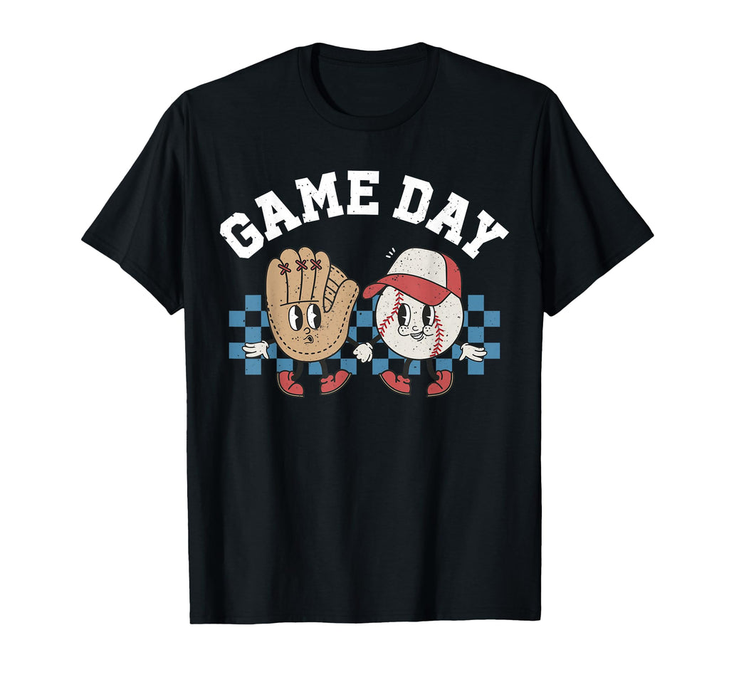 Baseball Groovy Cartoon Love Baseball T-Shirt - Fun Novelty Design Unisex - T-Shirt, Sweatshirt, Hoodie