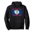 Belize Flag Distressed Hoodie - Casual Everyday Wear Men Women - T-Shirt, Sweatshirt, Hoodie