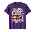 Scrapbooker 60S 70S Hippie Peace T-Shirt - Streetwear Style for Adults - T-Shirt, Sweatshirt, Hoodie