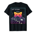 Vaporwave Japanese Cat 80S Sunset T-Shirt - Aesthetic Graphic Unisex - T-Shirt, Sweatshirt, Hoodie