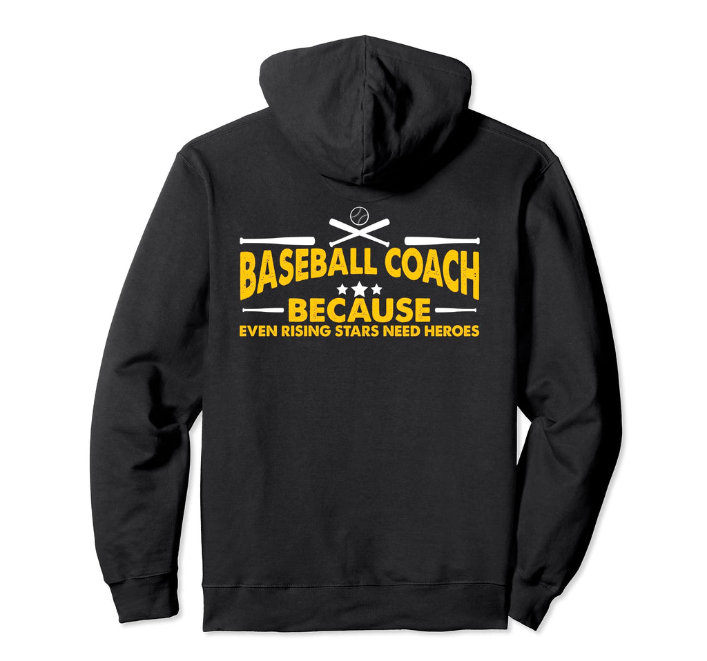 Baseball Coaching Trainer Training Baseball Hoodie - Graphic Print Unisex - T-Shirt, Sweatshirt, Hoodie