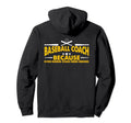 Baseball Coaching Trainer Training Baseball Hoodie - Graphic Print Unisex - T-Shirt, Sweatshirt, Hoodie