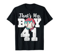 Thats My Baseball 41 Number Mom T-Shirt - Casual Everyday Wear Men Women - T-Shirt, Sweatshirt, Hoodie