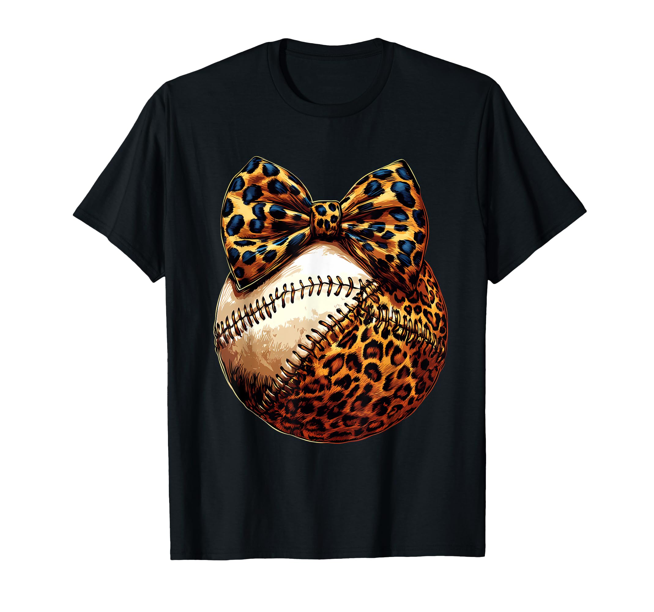 Baseball Coquette Bow Baseball Mom T-Shirt - Custom Art Print Unisex - T-Shirt, Sweatshirt, Hoodie