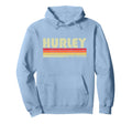 Hurley Home State 70S 80S Sunset Hoodie - Custom Art Print for Adults - T-Shirt, Sweatshirt, Hoodie