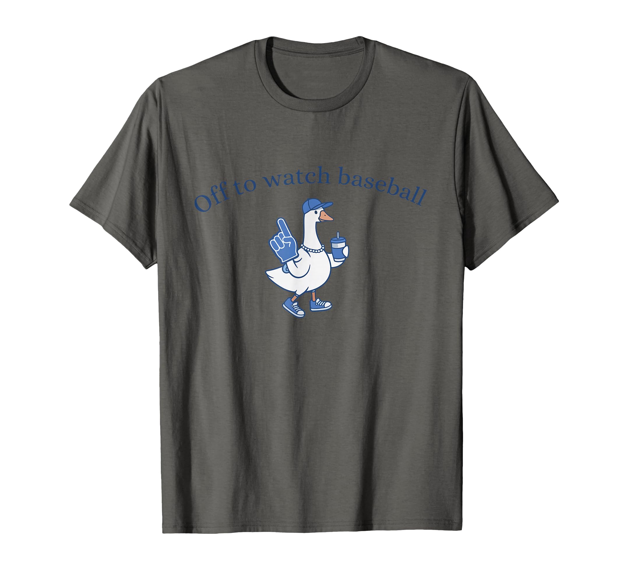 Funny Off To Watch Baseball Goose Mom Lover T-Shirt - Graphic Print Unisex - T-Shirt, Sweatshirt, Hoodie