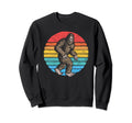 Bigfoot Sasquatch Distressed Sweatshirt - Minimalist Print for Adults - T-Shirt, Sweatshirt, Hoodie