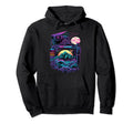 Aesthetic Psychedelic Futuristic Hoodie - Unique Graphic for Adults - T-Shirt, Sweatshirt, Hoodie