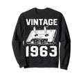 Birthday Best 1963 Bday 1963 Sweatshirt - Streetwear Style for Adults - T-Shirt, Sweatshirt, Hoodie