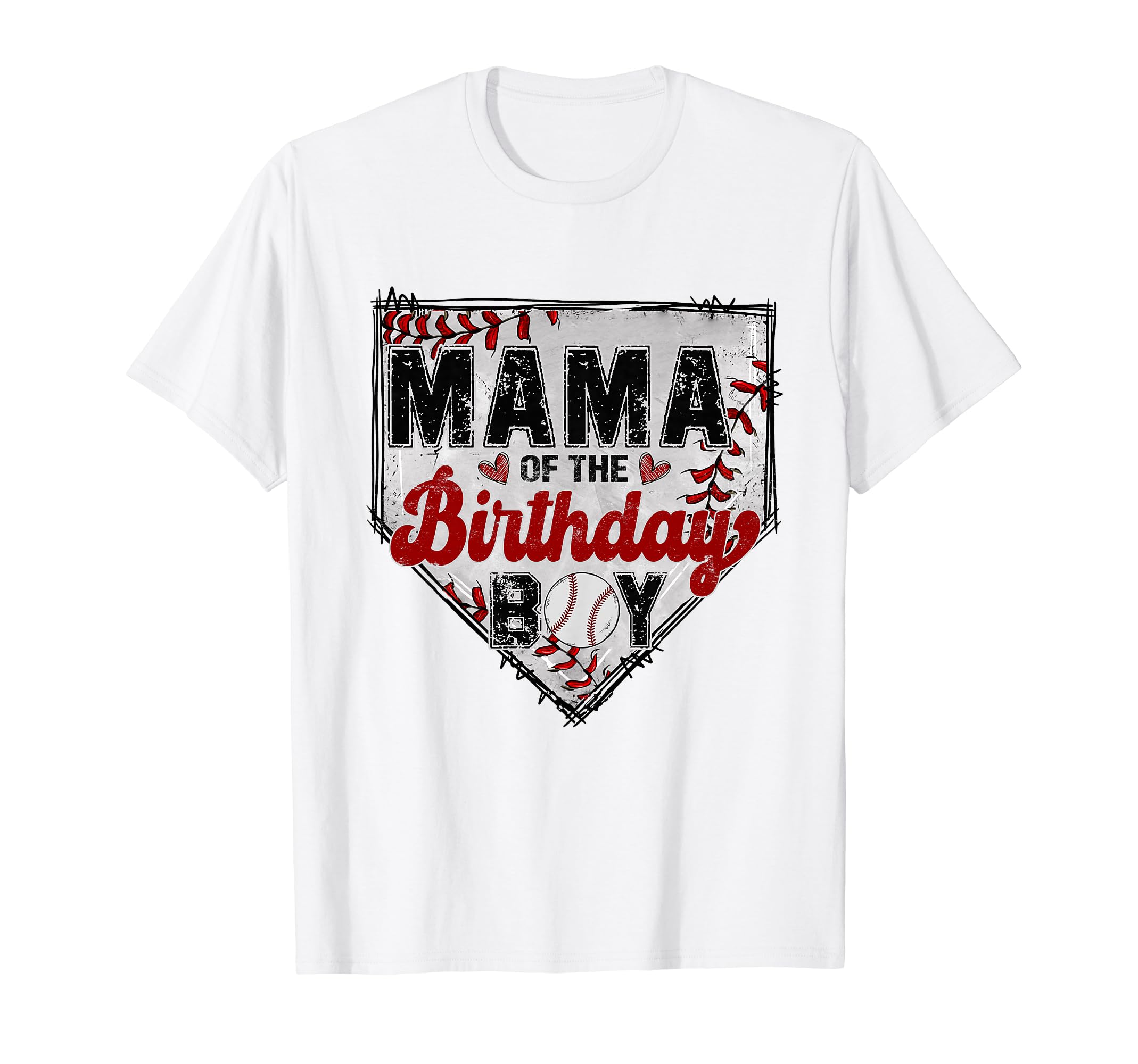 Mama Birthday Baseball Lover Family T-Shirt - Graphic Print for Adults - T-Shirt, Sweatshirt, Hoodie