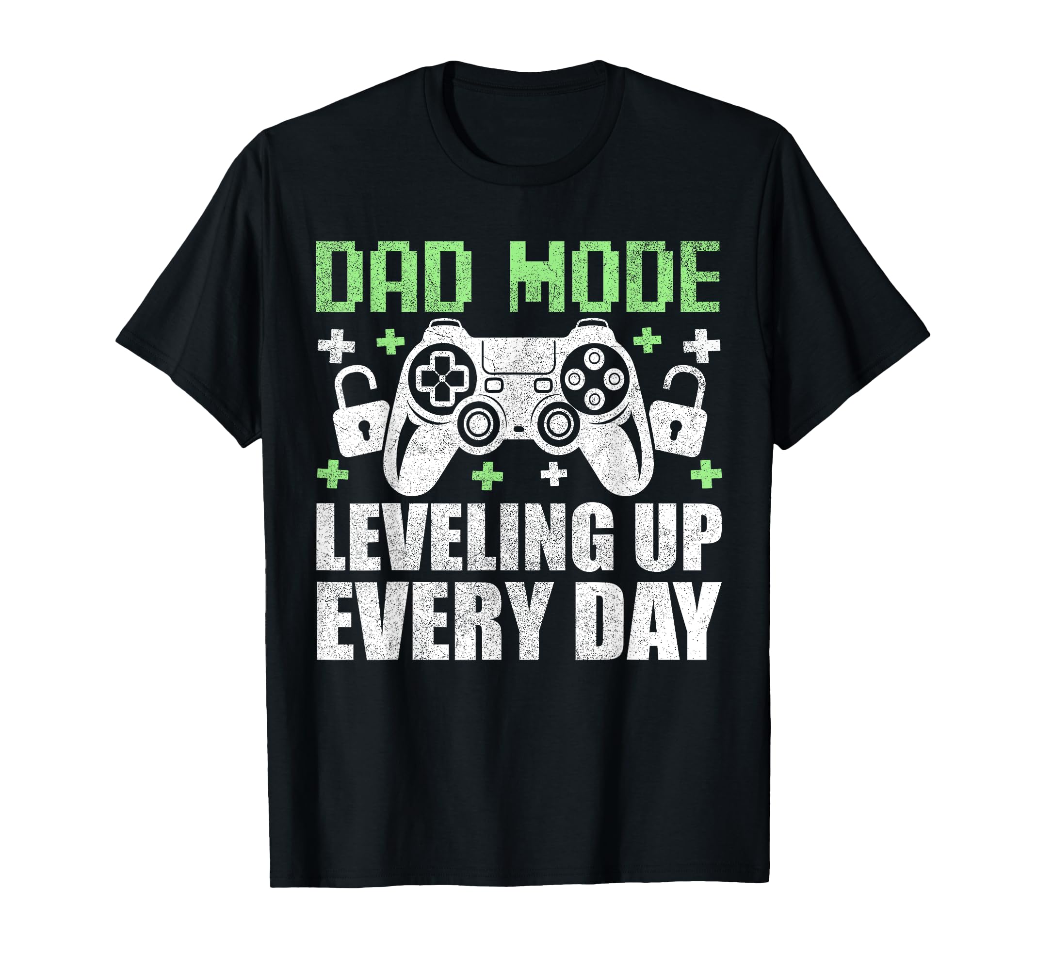 Gamer Dad Fathers Day Dad Leveling Up T-Shirt - Minimalist Print Unisex - T-Shirt, Sweatshirt, Hoodie
