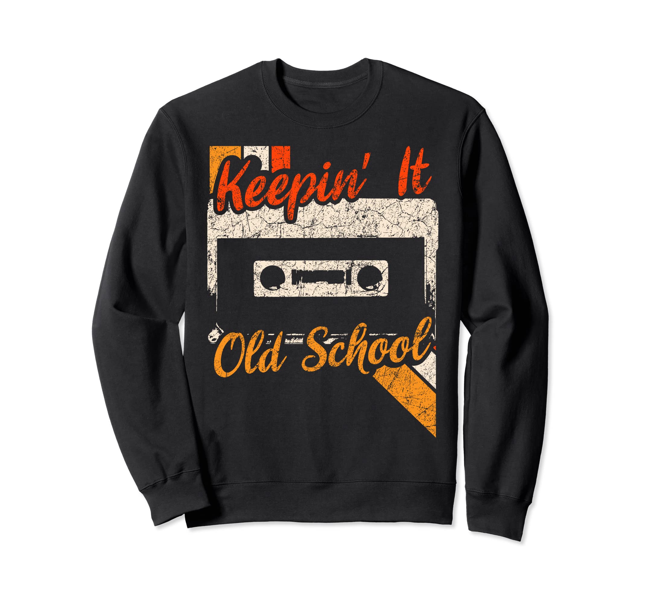 Old School Hip Hop 80S 90S Music Old Sweatshirt - Minimalist Print Unisex - T-Shirt, Sweatshirt, Hoodie