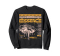 Y2K Essence Bold Urban Graffiti Sweatshirt - Minimalist Print for Adults - T-Shirt, Sweatshirt, Hoodie