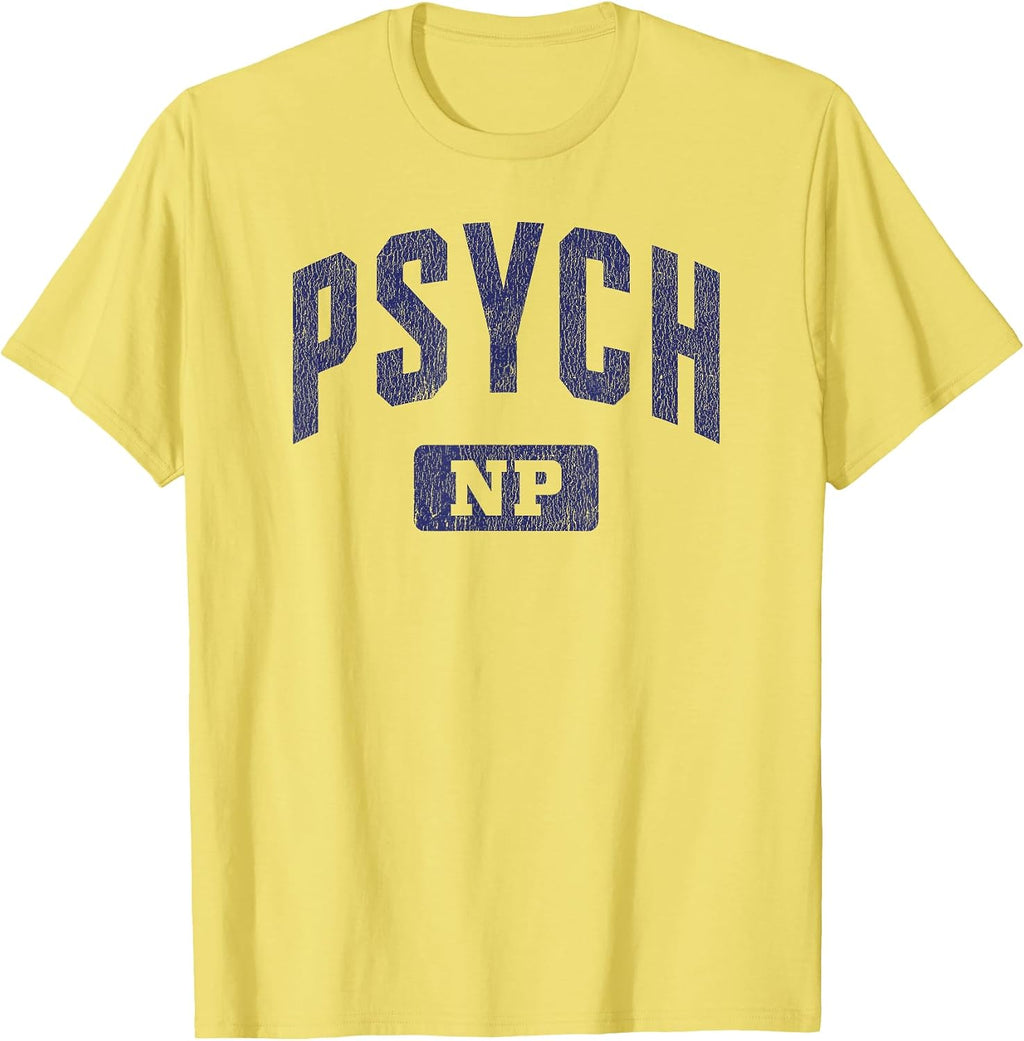 Psych NP Psychiatric Nurse Gifts - Adult & Kids T-Shirts, Sweatshirts & Hoodies apparel design preview 1