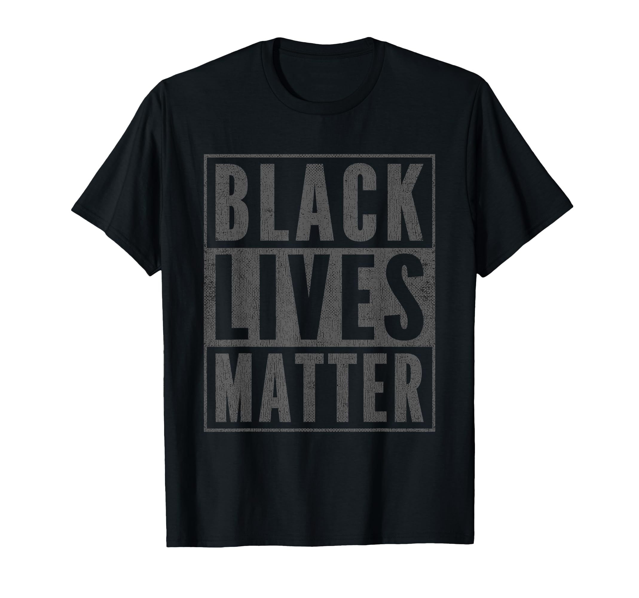 Blm Simple Black Lives Matter Distressed T-Shirt - Streetwear Style Unisex - T-Shirt, Sweatshirt, Hoodie