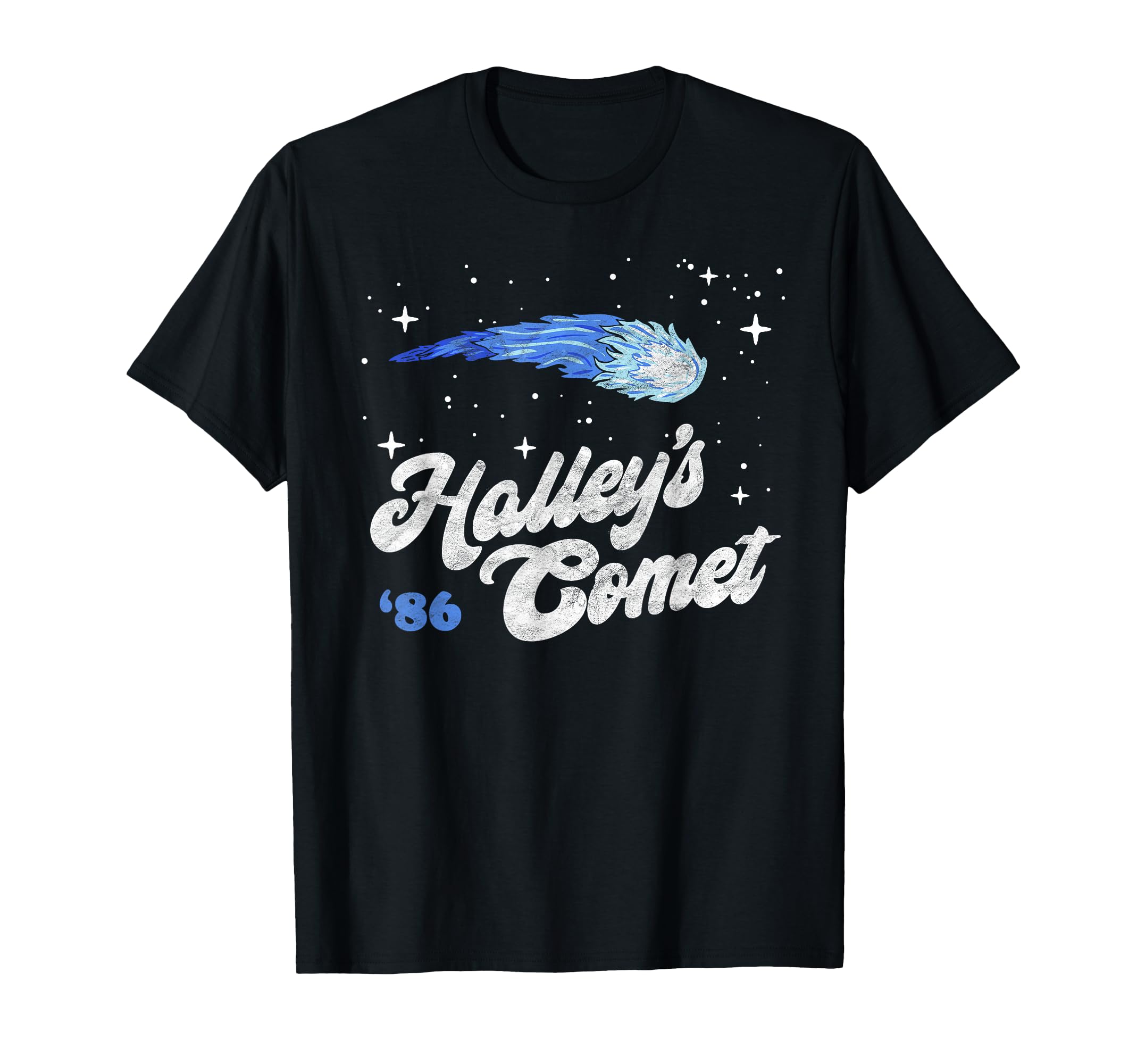 80S Halleys Comet Space Lover T-Shirt - Trendy Graphic for Adults - T-Shirt, Sweatshirt, Hoodie