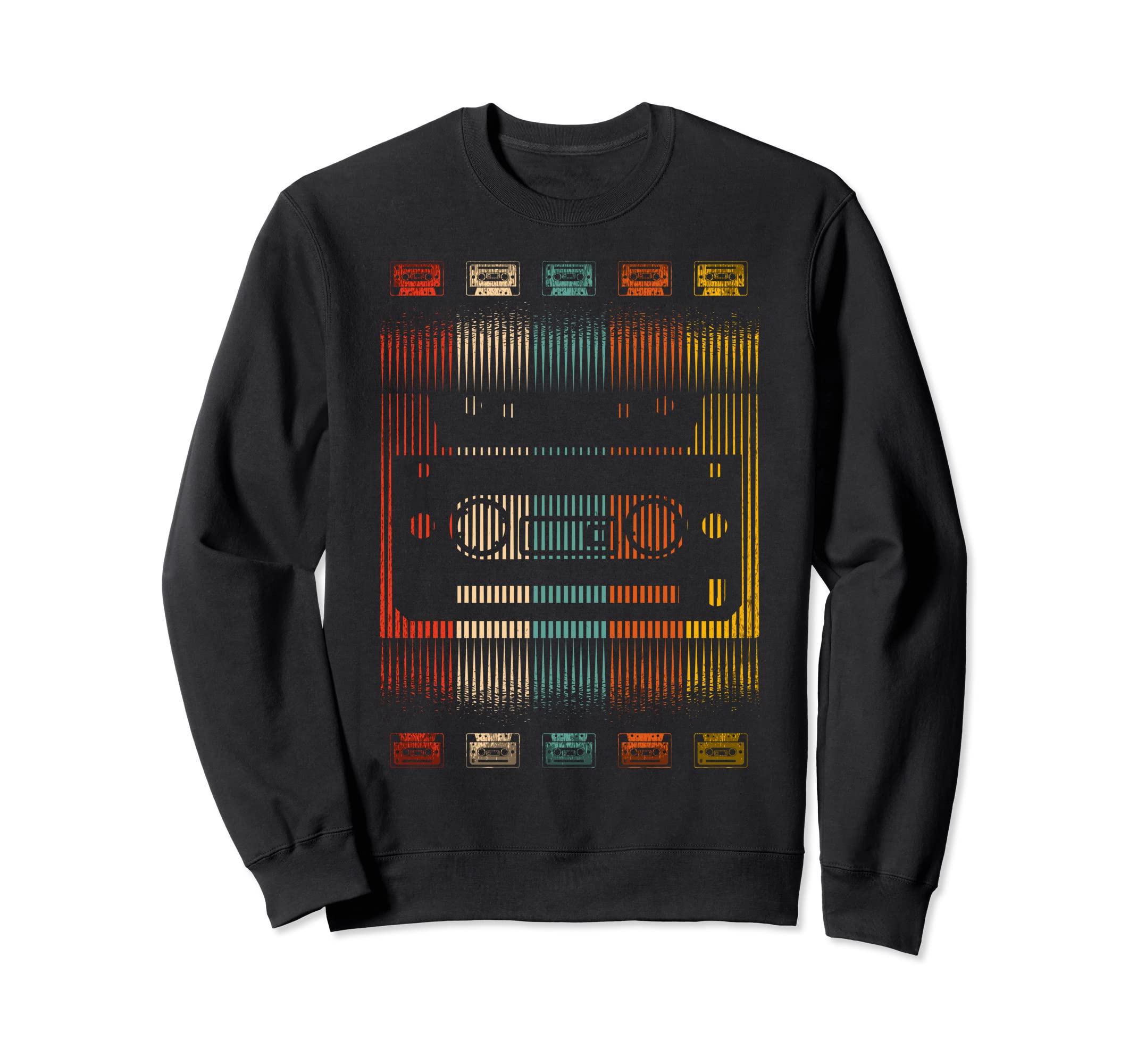 Oldschool Cassette Tape Mixtape Sweatshirt - Fun Novelty Design Men Women - T-Shirt, Sweatshirt, Hoodie