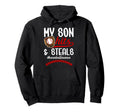 Baseball Mom Baseball Player Mama Proud Hoodie - Trendy Graphic for Adults - T-Shirt, Sweatshirt, Hoodie